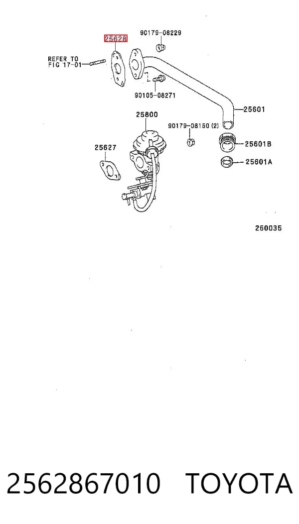  2562867010 Toyota