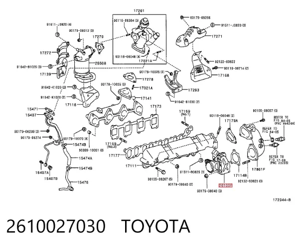  2610027030 Toyota