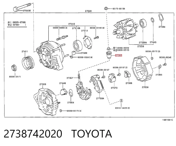  2738742020 Toyota