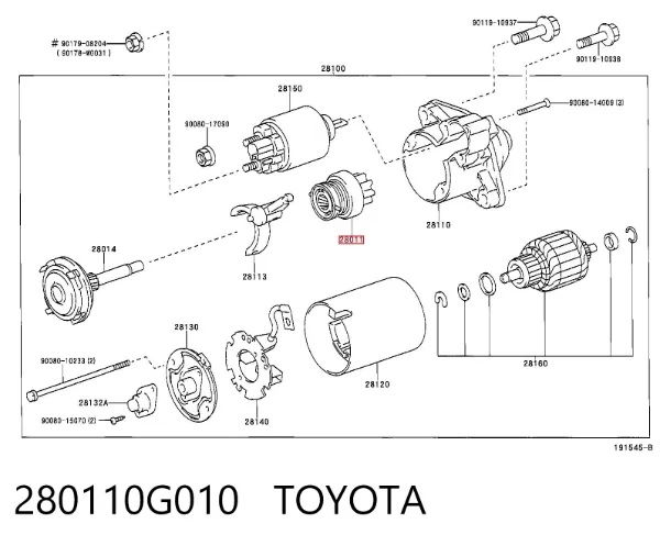 Bendix Toyota Corolla VERSO