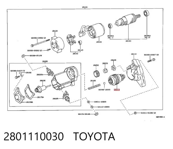 Bendix 2801110030 Toyota