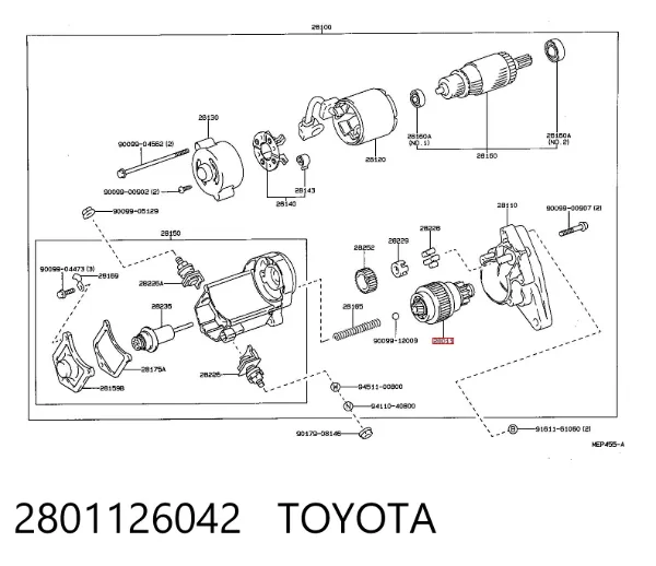 Bendix 2801126042 Toyota