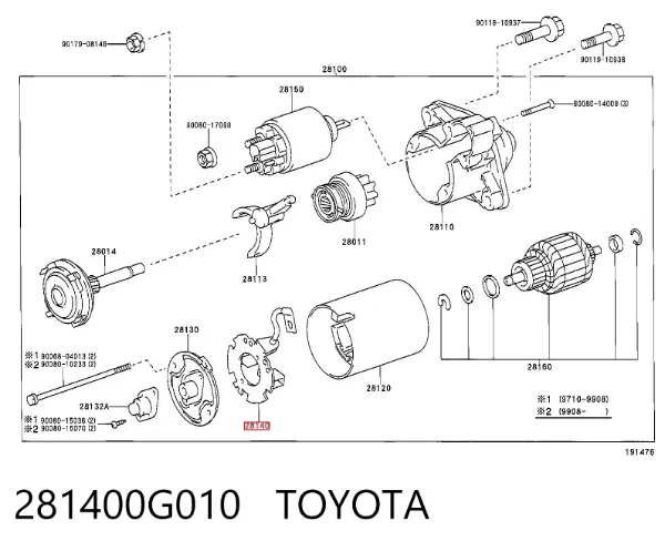  281400G010 Toyota
