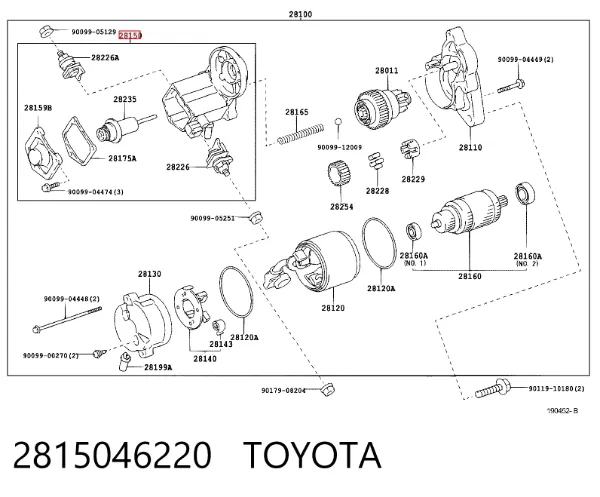  2815046220 Toyota