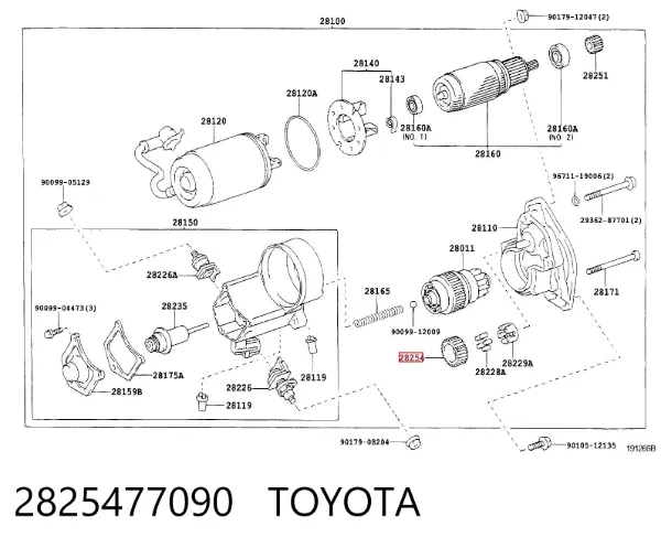  2825477090 Toyota