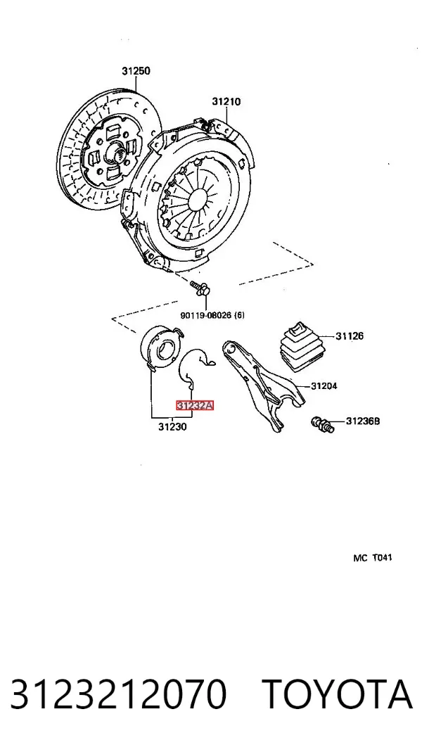  3123212070 Toyota