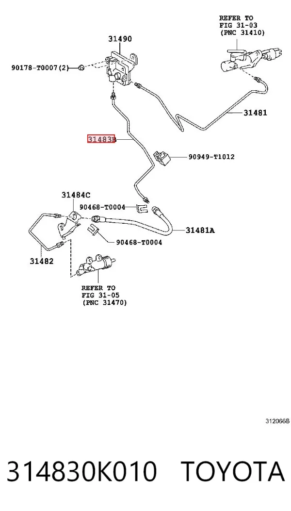  314830K010 Toyota