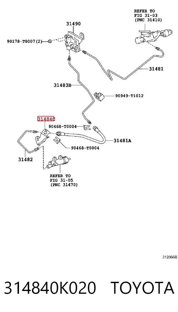  314840K020 Toyota