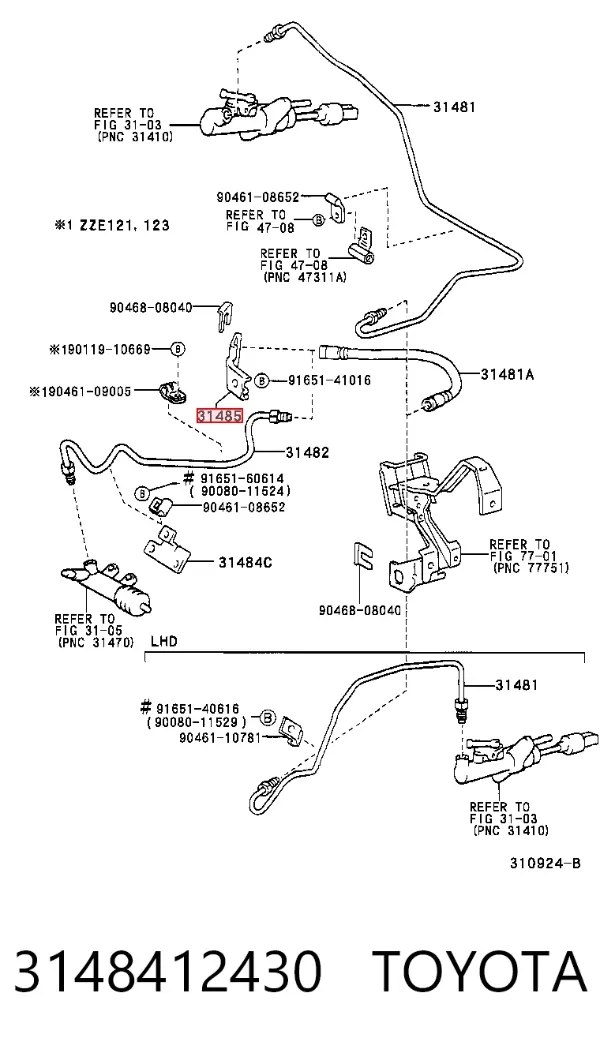  3148412430 Toyota