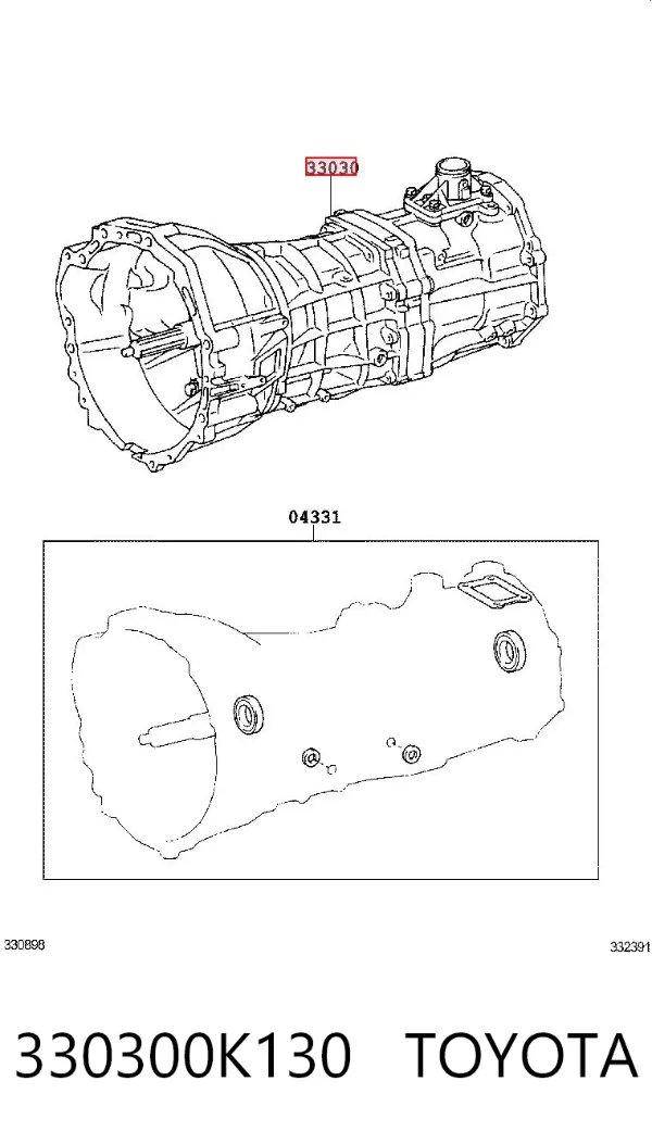 Caja de cambios Toyota Hilux KUN25
