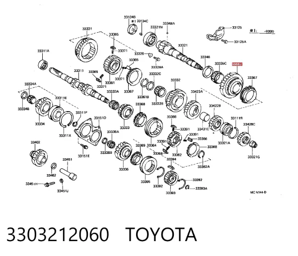  3303212060 Toyota