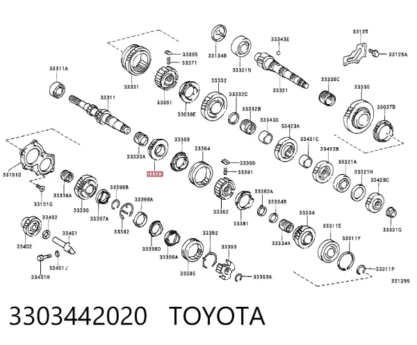  3303442020 Toyota