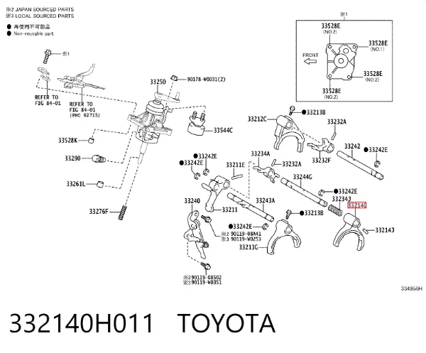  332140H011 Toyota