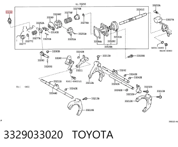  3329033020 Toyota