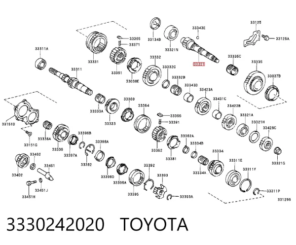  3330242020 Toyota