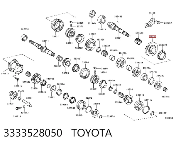  3333528050 Toyota