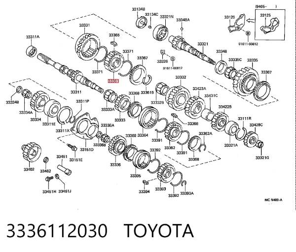  3336112030 Toyota