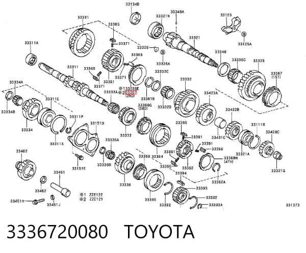  3336720080 Toyota