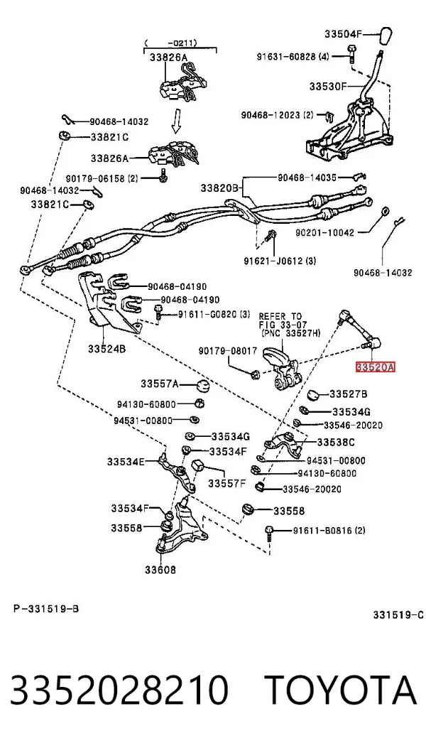  3352028210 Toyota