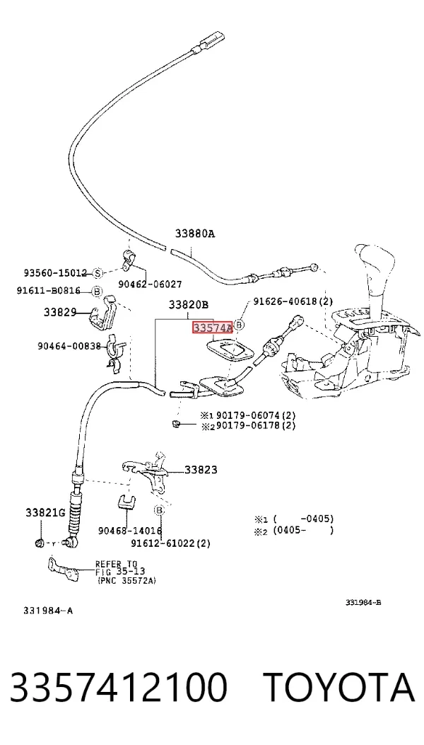  3357412100 Toyota