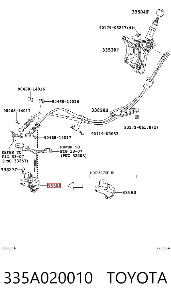  335A020010 Toyota
