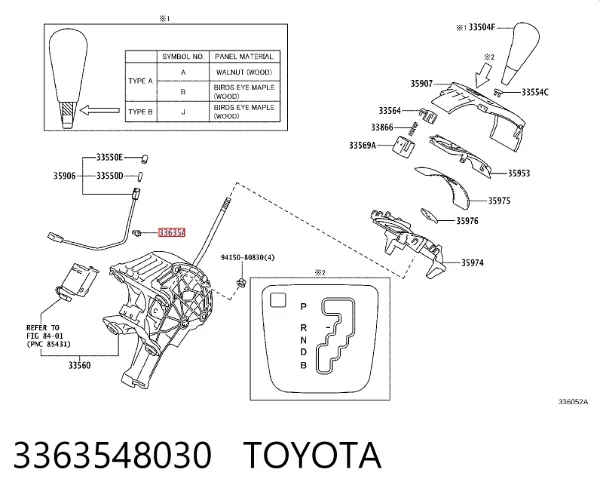  3363548030 Toyota