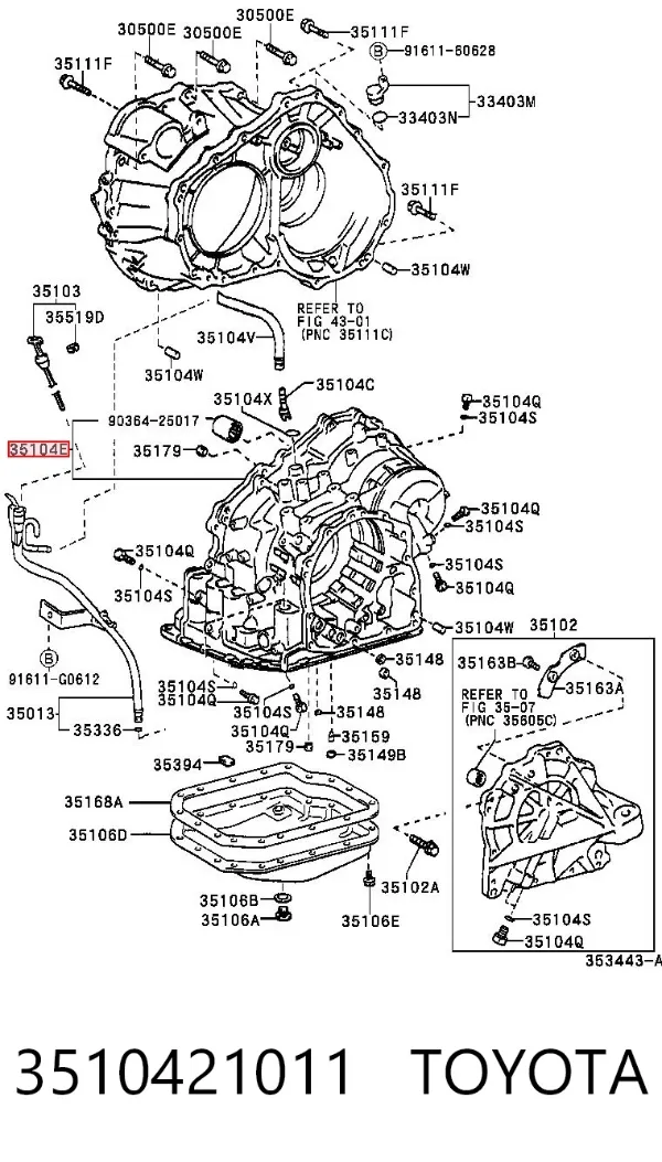  3510421011 Toyota