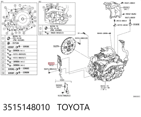  3515148010 Toyota