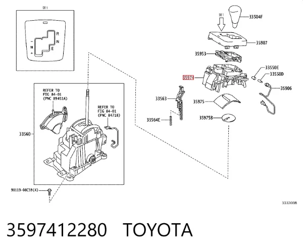  3597412280 Toyota