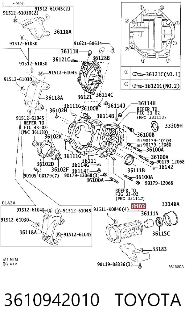  3610942010 Toyota