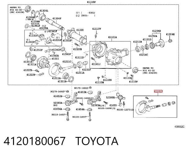  4120180067 Toyota