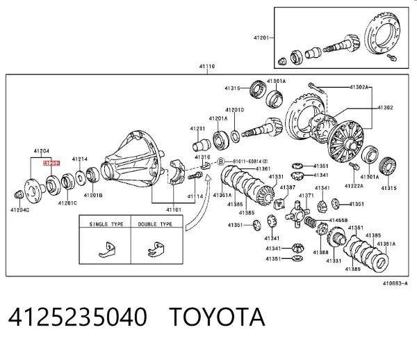  4125235040 Toyota
