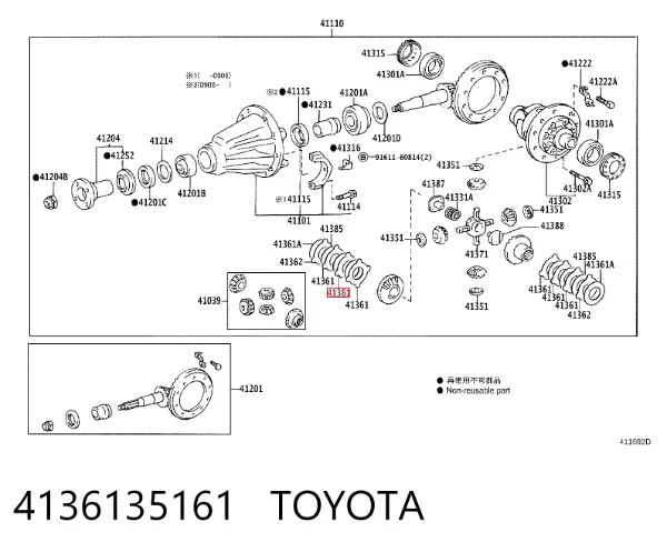  4136135161 Toyota