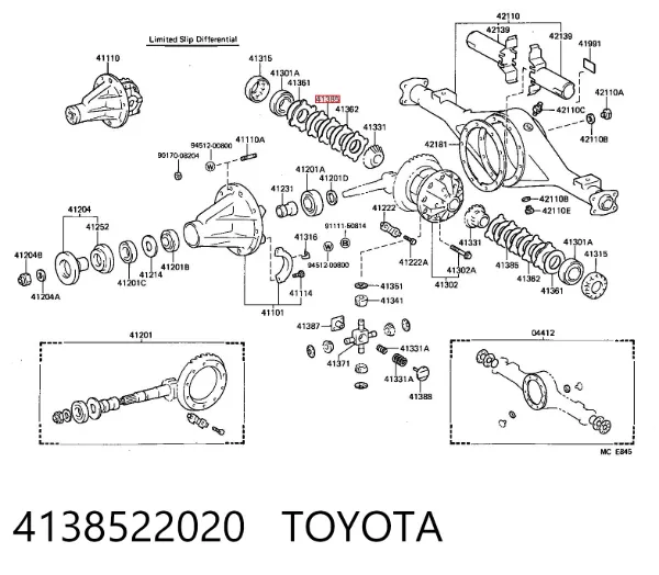  4138522020 Toyota