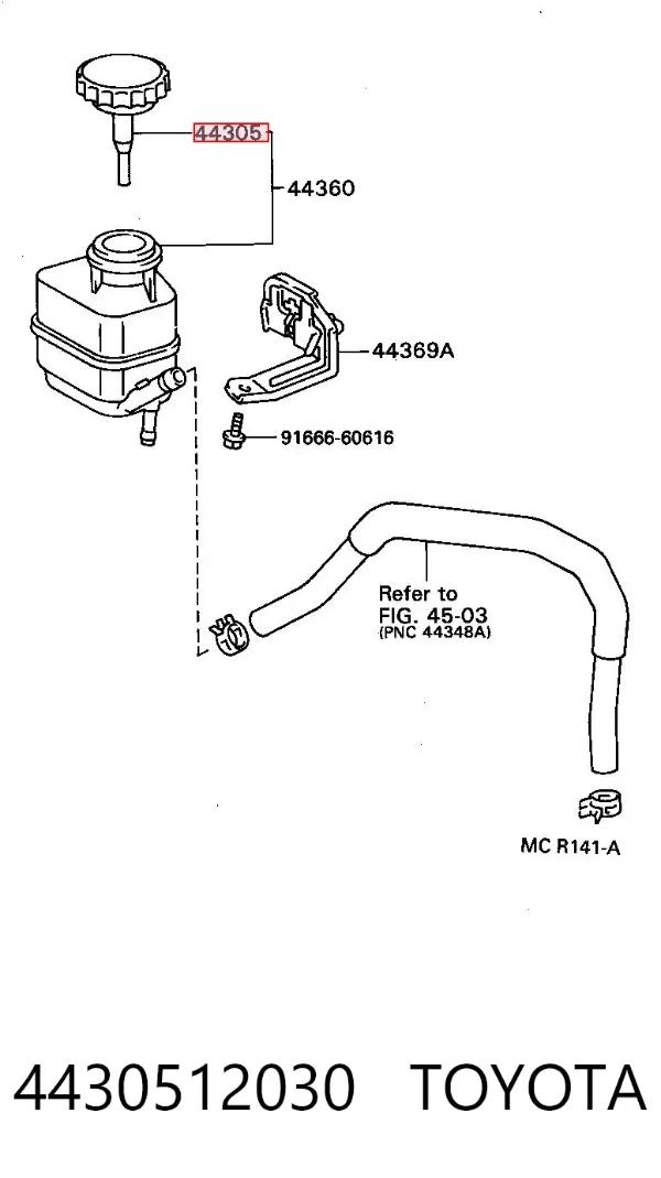  4430512030 Toyota
