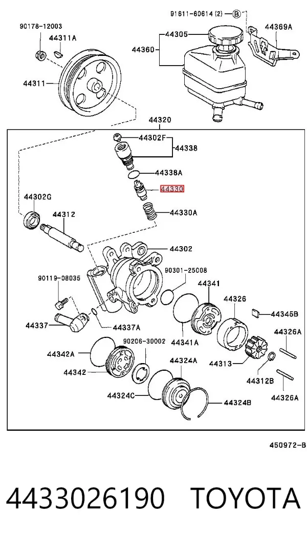  4433026190 Toyota