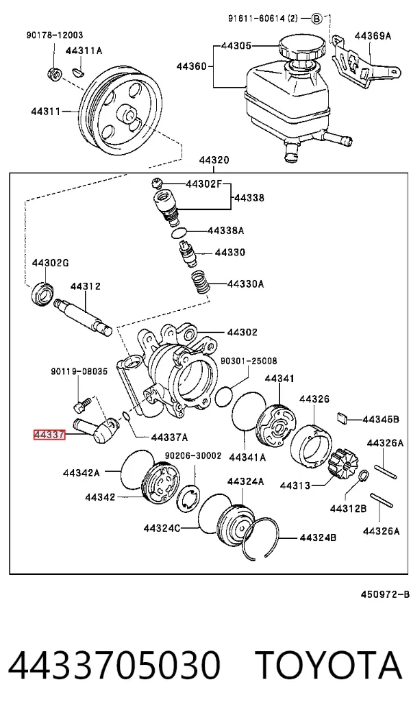  4433705030 Toyota