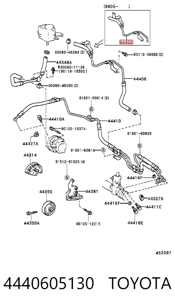  4440605130 Toyota