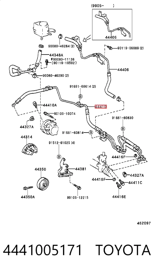  4441005171 Toyota