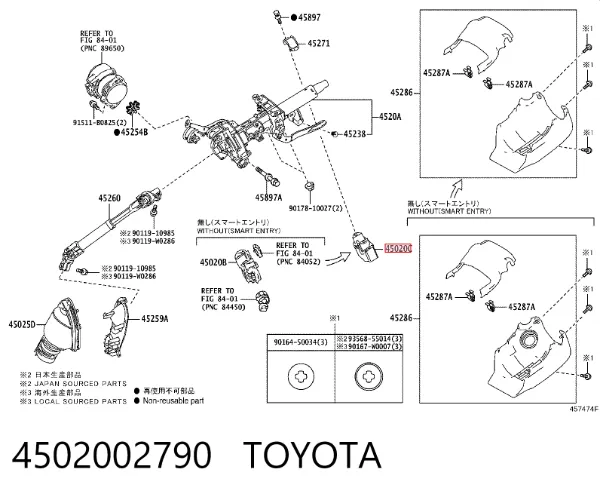  4502002790 Toyota