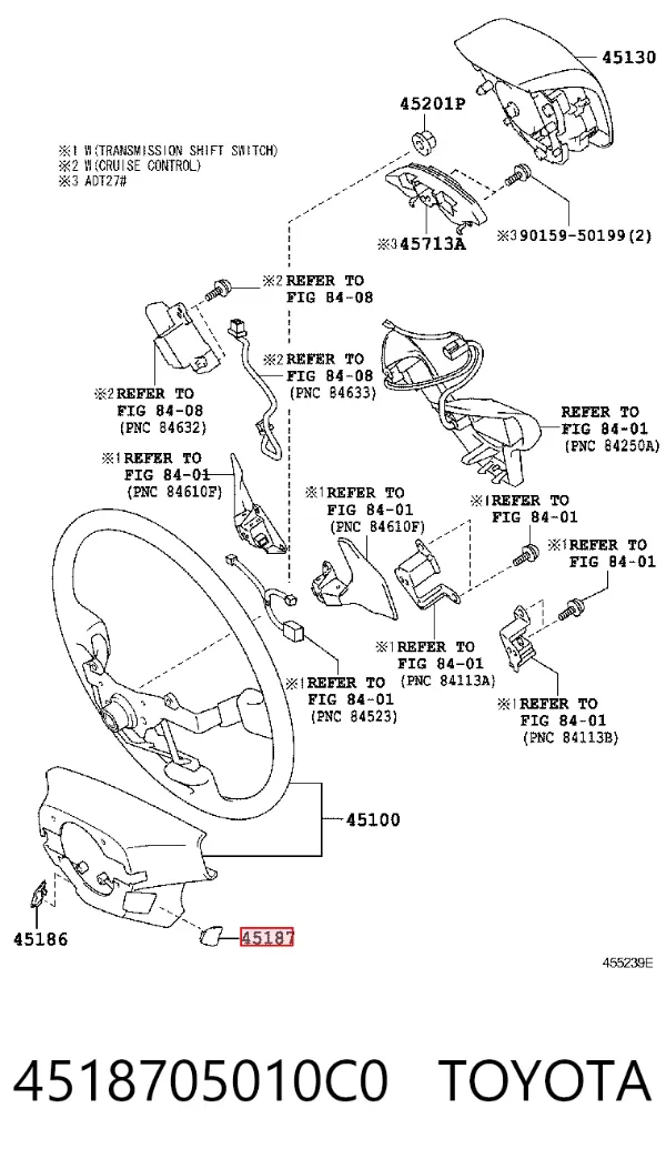  4518705010C0 Toyota