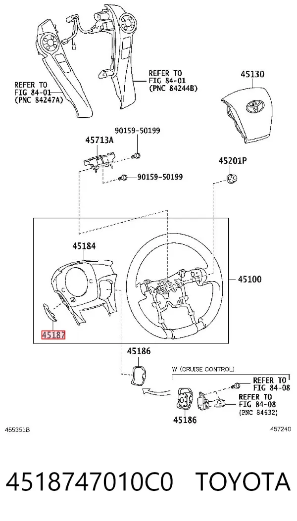  4518747010C0 Toyota