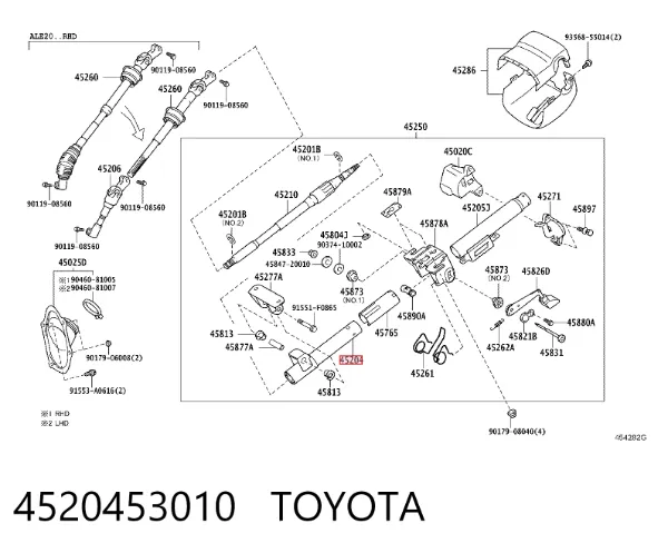  4520453010 Toyota