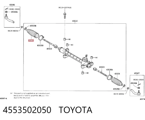  4553502050 Toyota