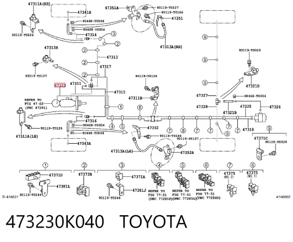  473230K040 Toyota