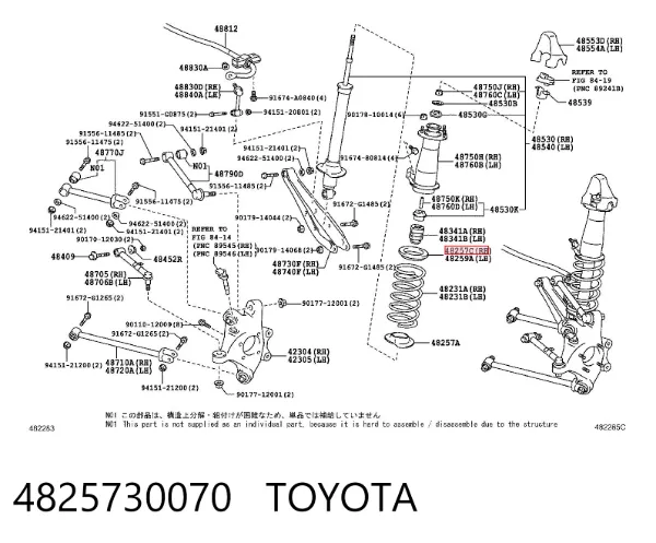  4825730070 Toyota
