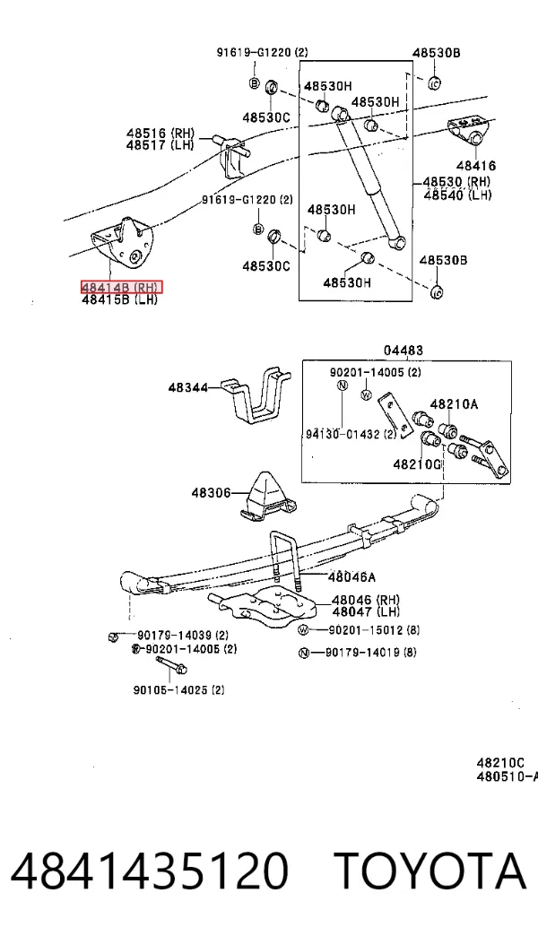  4841435120 Toyota