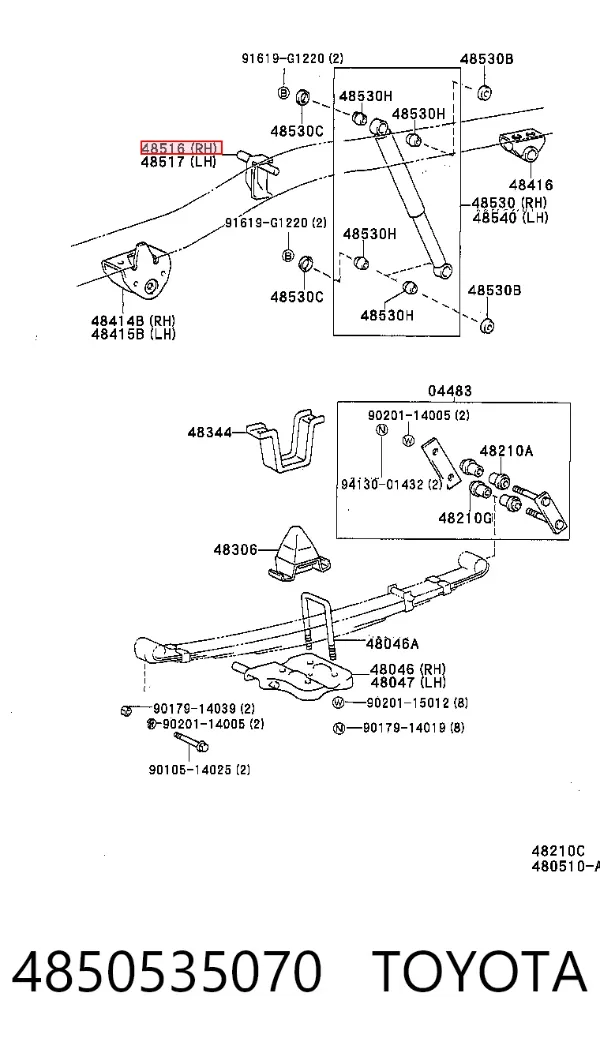  4850535070 Toyota
