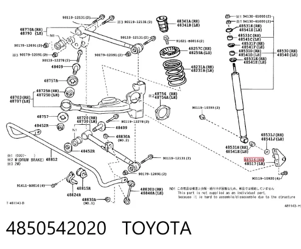  4850542020 Toyota