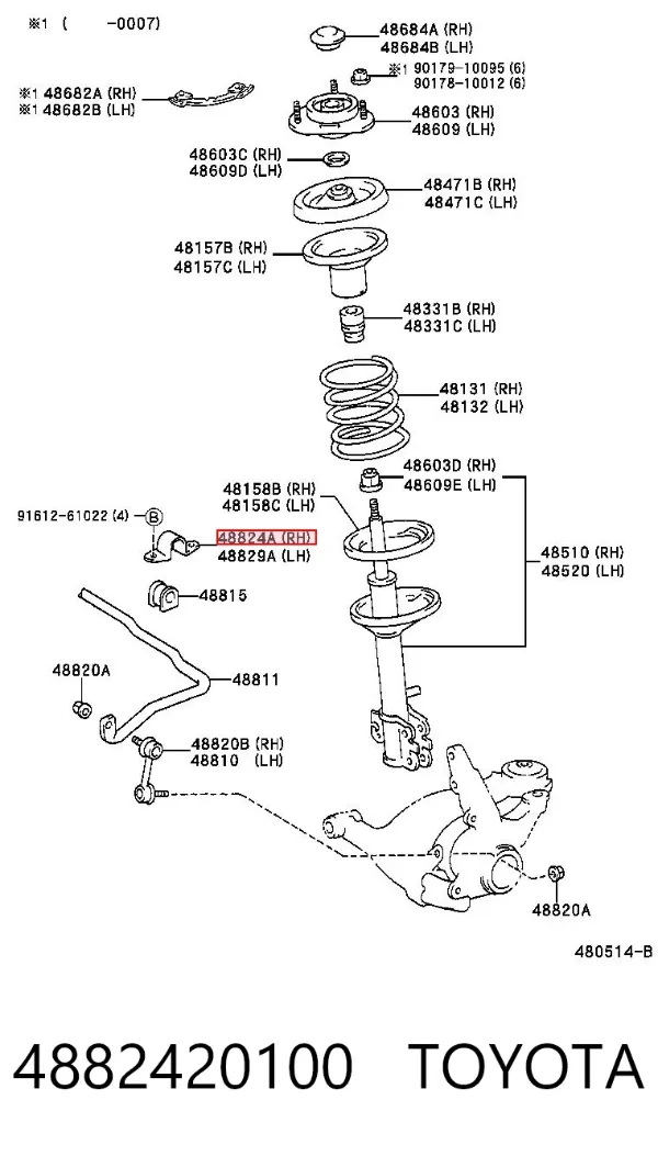 4882420100 Toyota